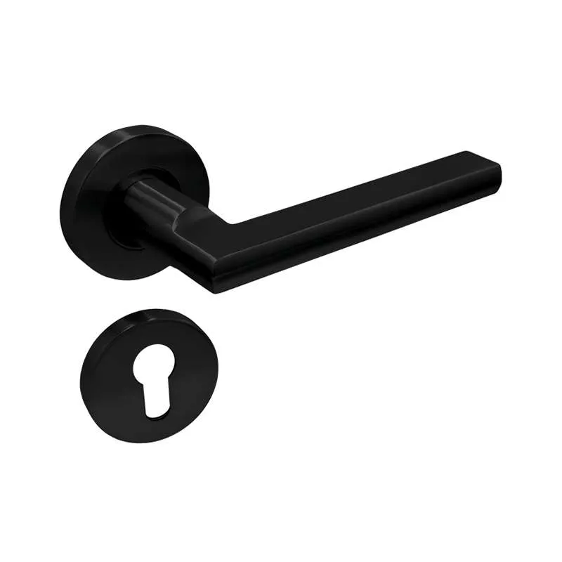 Tay Nắm Gạt Rỗng Inox 304 Màu Đen