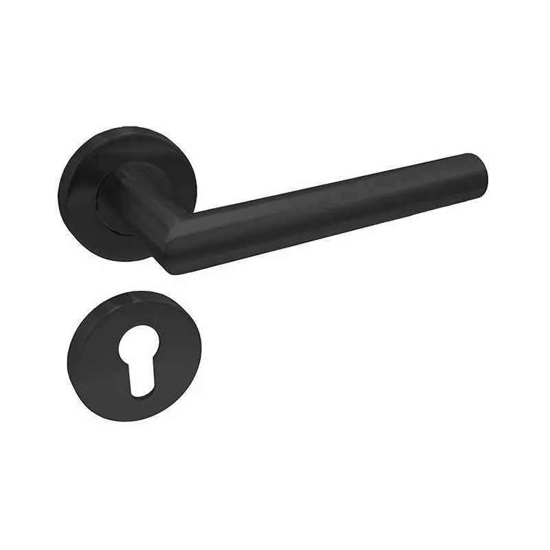 Tay Nắm Gạt Rỗng Inox 304 Màu Đen