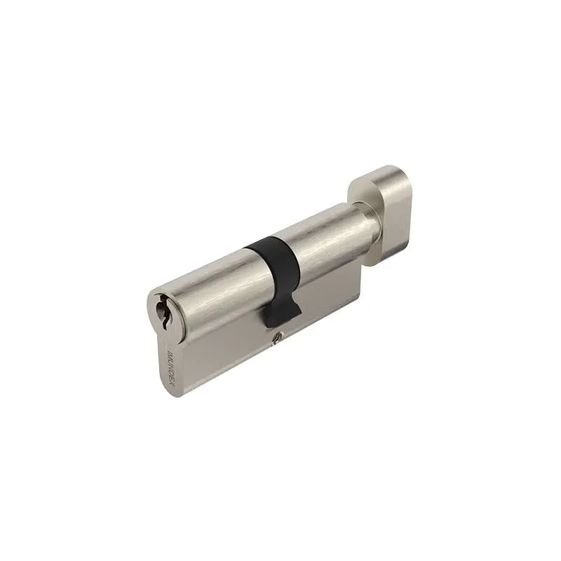 Ruột Khóa 1 Đầu Chìa Và 1 Dầu Vặn Ovan 80mm