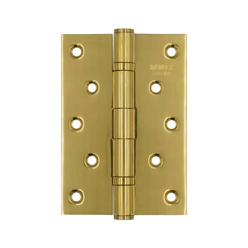 Bản Lề Lá Inox 304 127X89X3.0mm Vàng Bóng