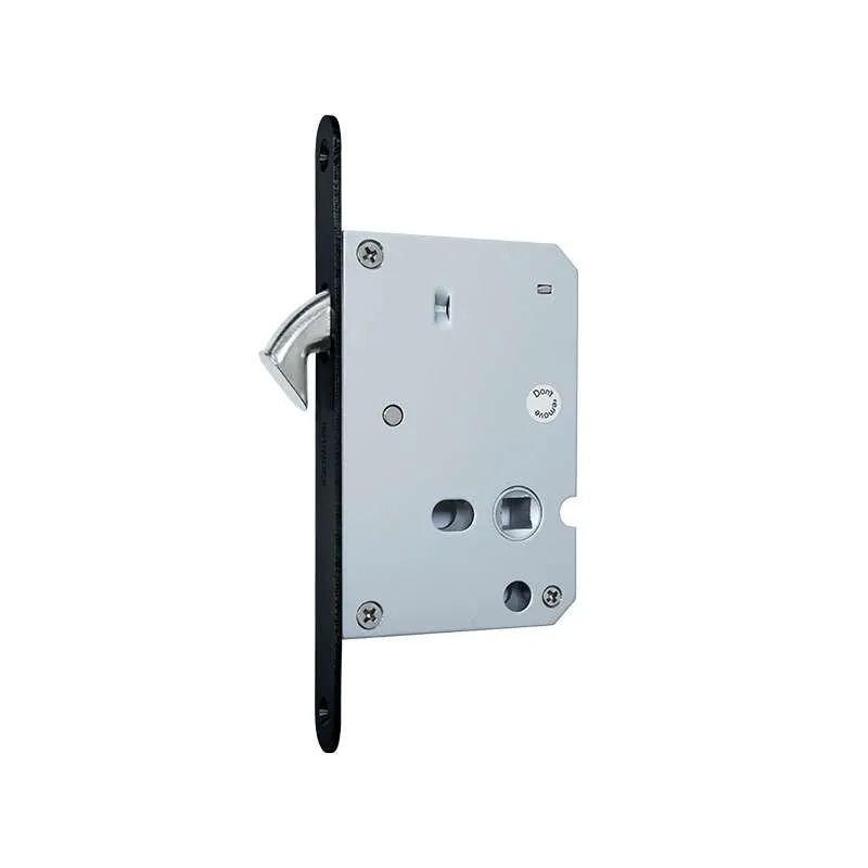 Thân Khóa Cho Cửa Trượt Đen Mờ