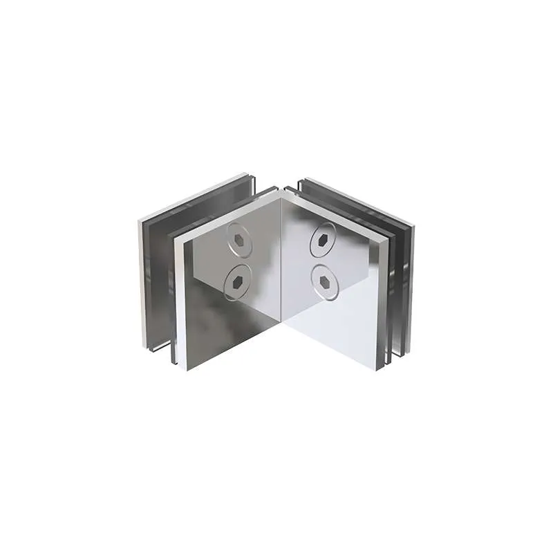 Kẹp Kính 90° Inox Bóng