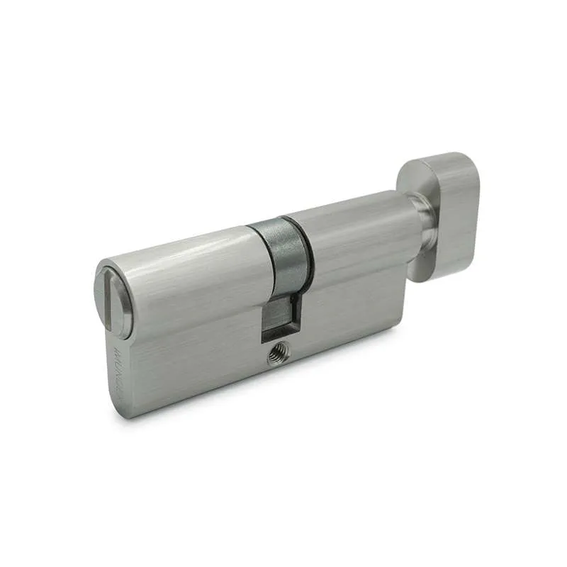 Ruột Khóa 1 Đầu Vặn Ovan Cho Cửa Phòng Tắm 75mm