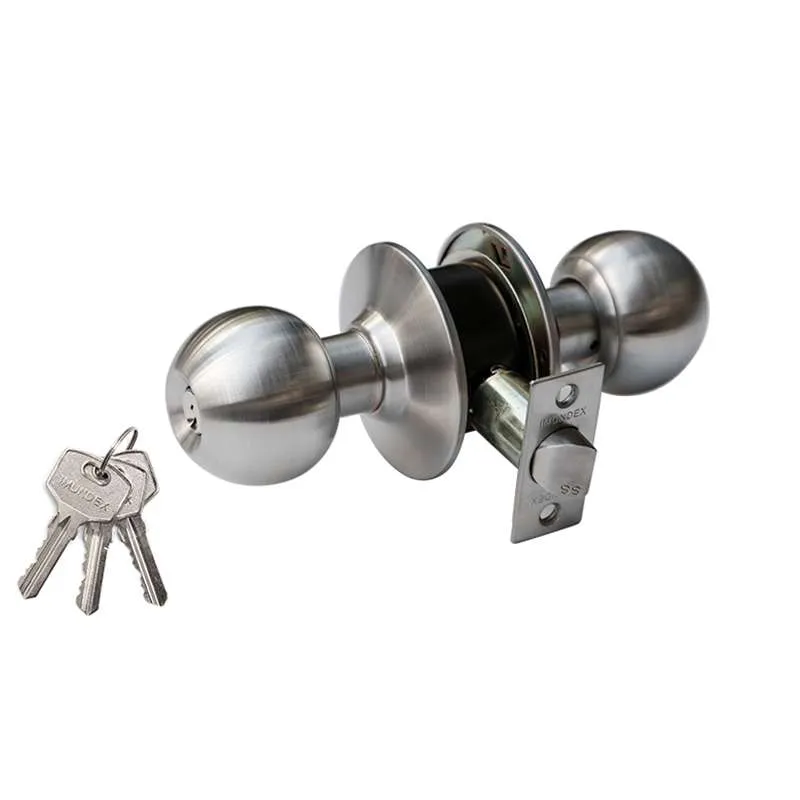 Tay Nắm Tròn 2 Đầu Chìa