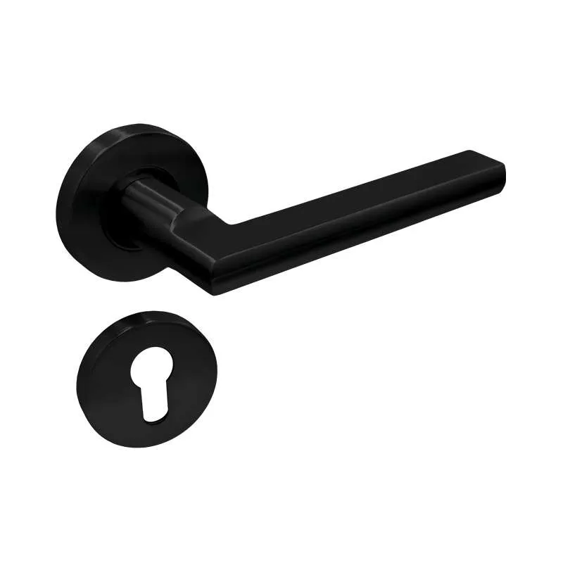 Tay Nắm Gạt Rỗng Inox 304 Màu Đen