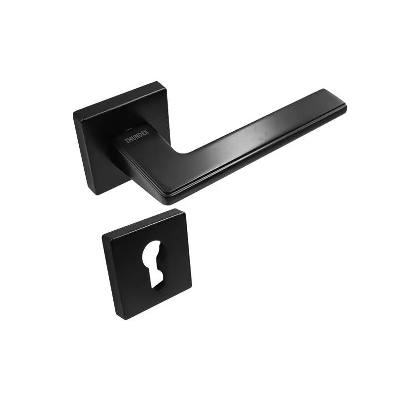 Tay Nắm Gạt Đặc Hợp Kim Kẽm Màu Đen