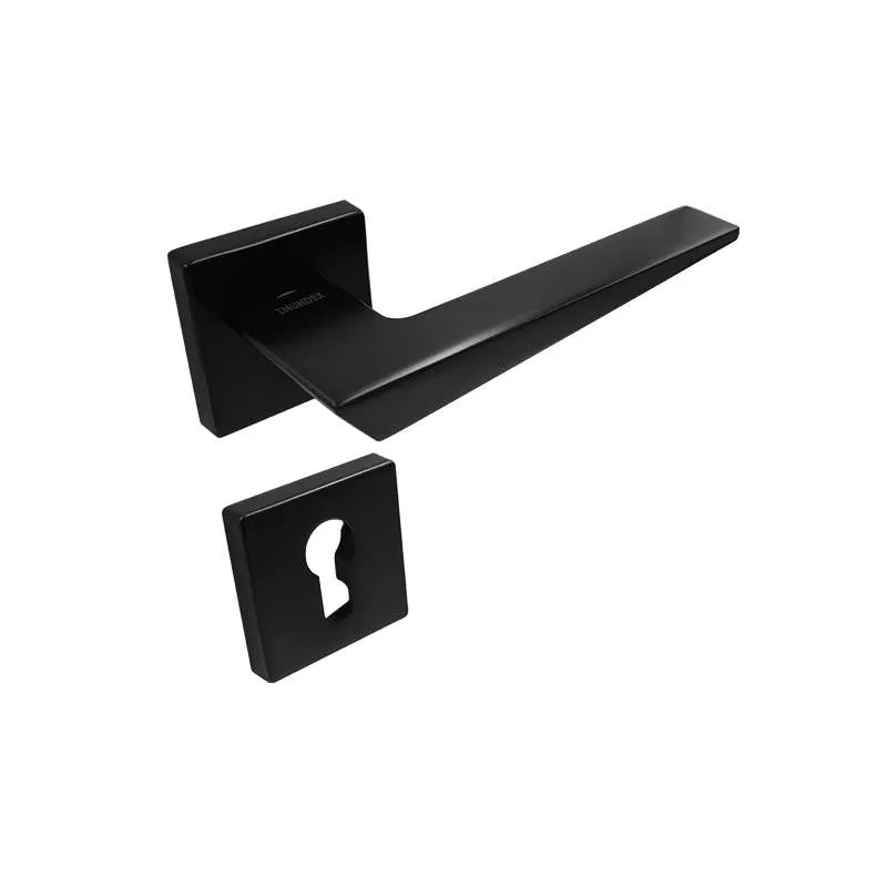 Tay Nắm Gạt Đặc Hợp Kim Kẽm Màu Đen