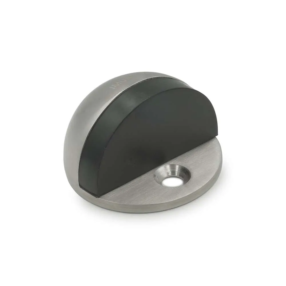 Floor-mounted door stopper