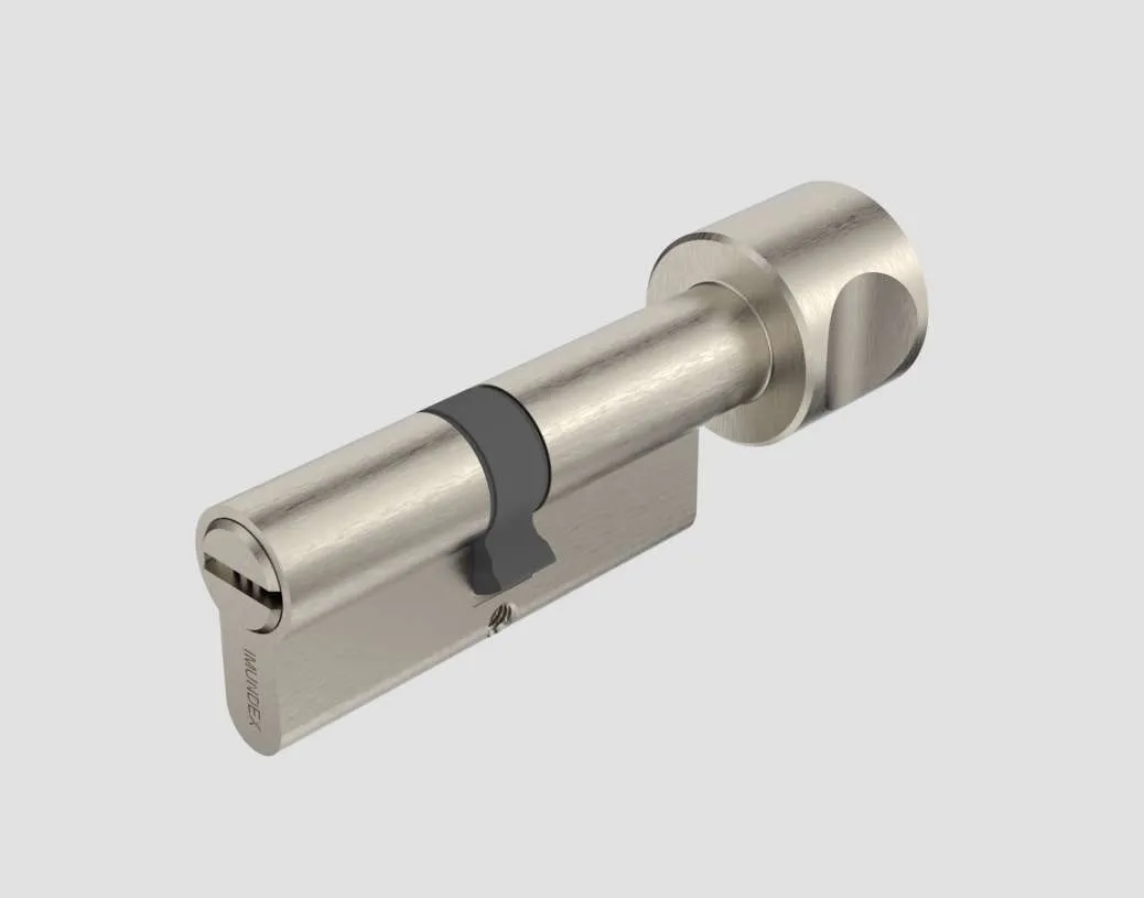 Cylinder with round thumbturn_65mm