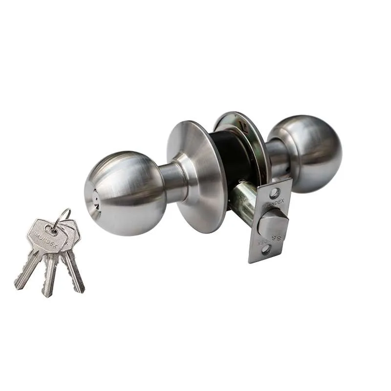 Tay Nắm Tròn 1 Đầu Bấm Và 1 Đầu Chìa