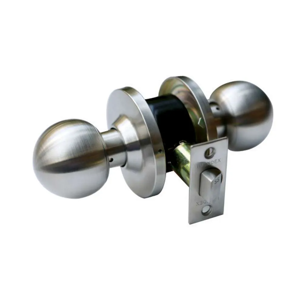 Knob lockset forpassage door