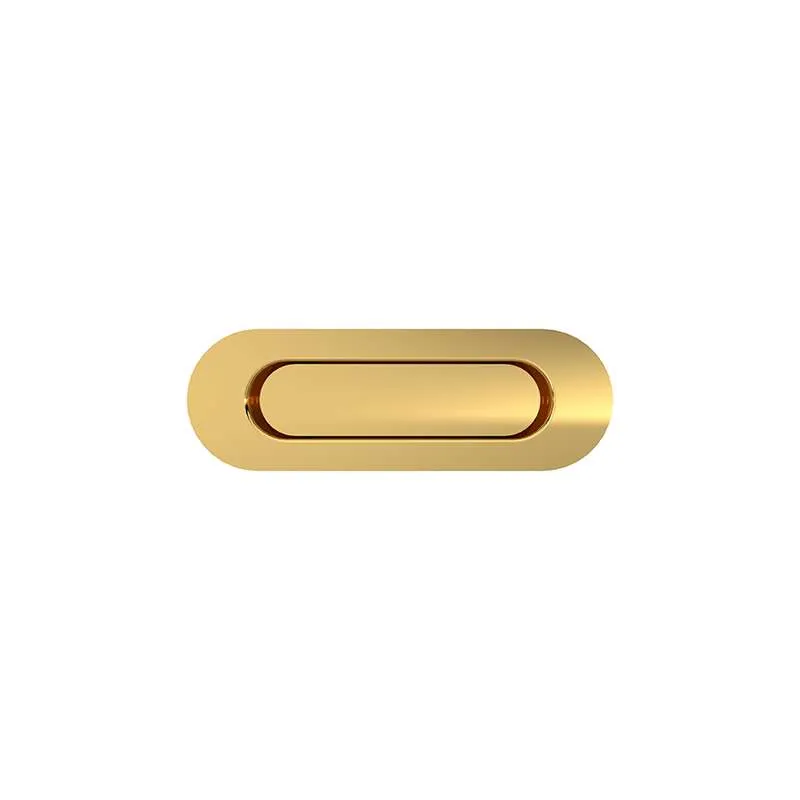 Tay Nắm Âm Cho Cửa Trượt Vàng Bóng