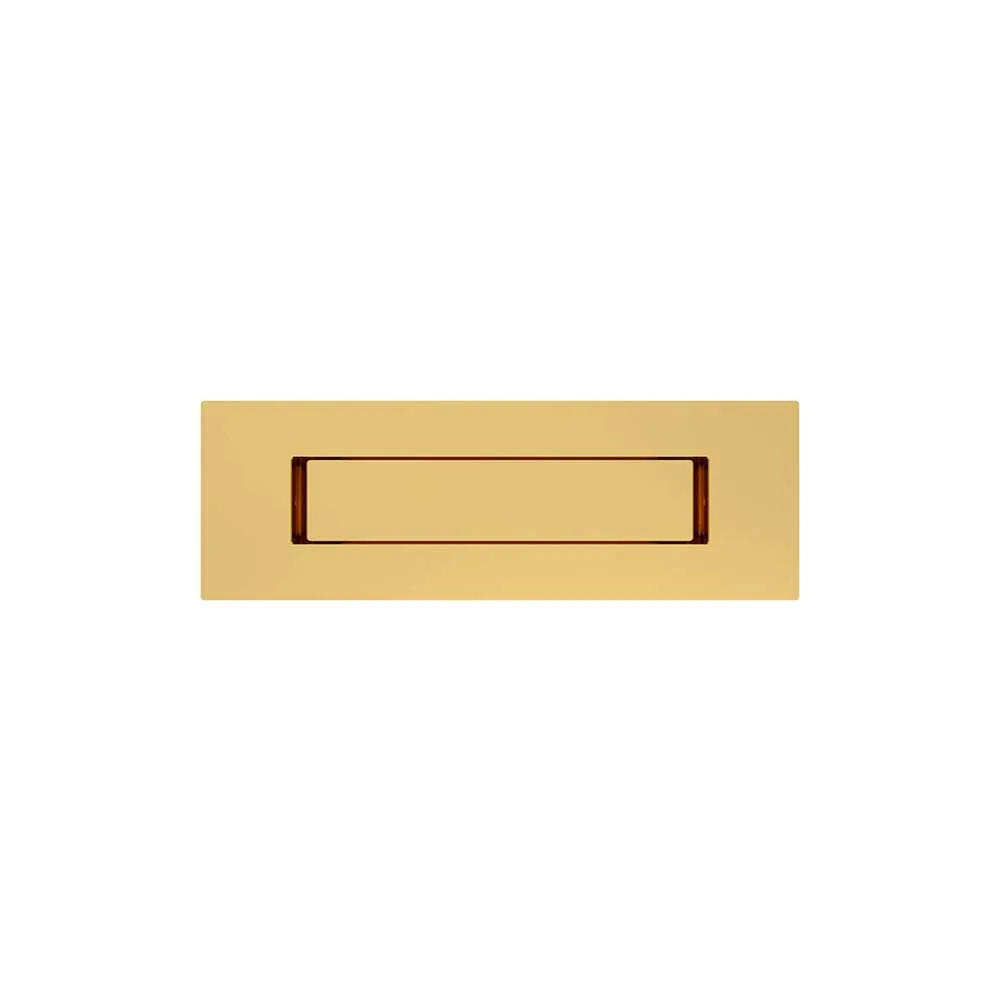 Flush handle for sliding door_Polished gold