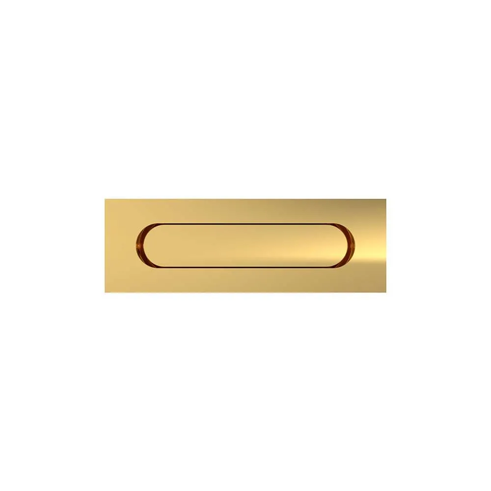 Tay Nắm Âm Cho Cửa Trượt Vàng Bóng