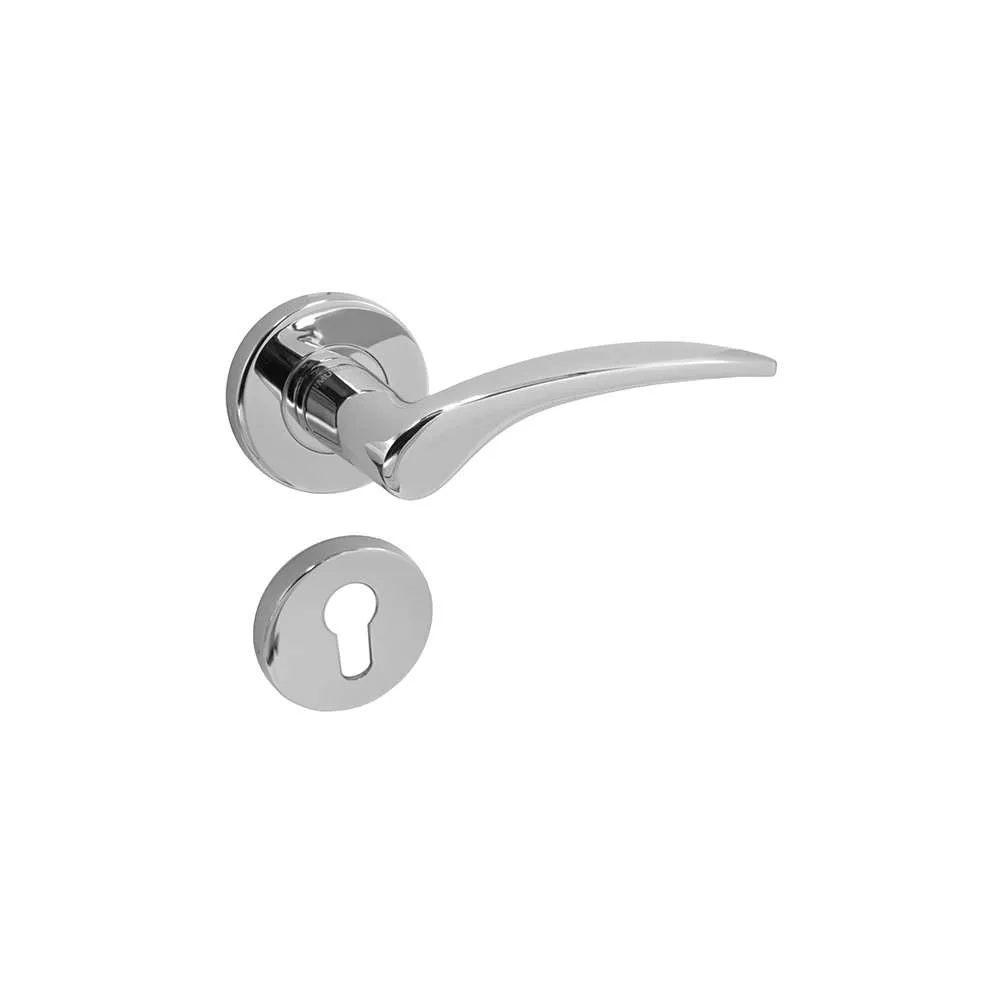 Solid lever handle_SS304_Polished