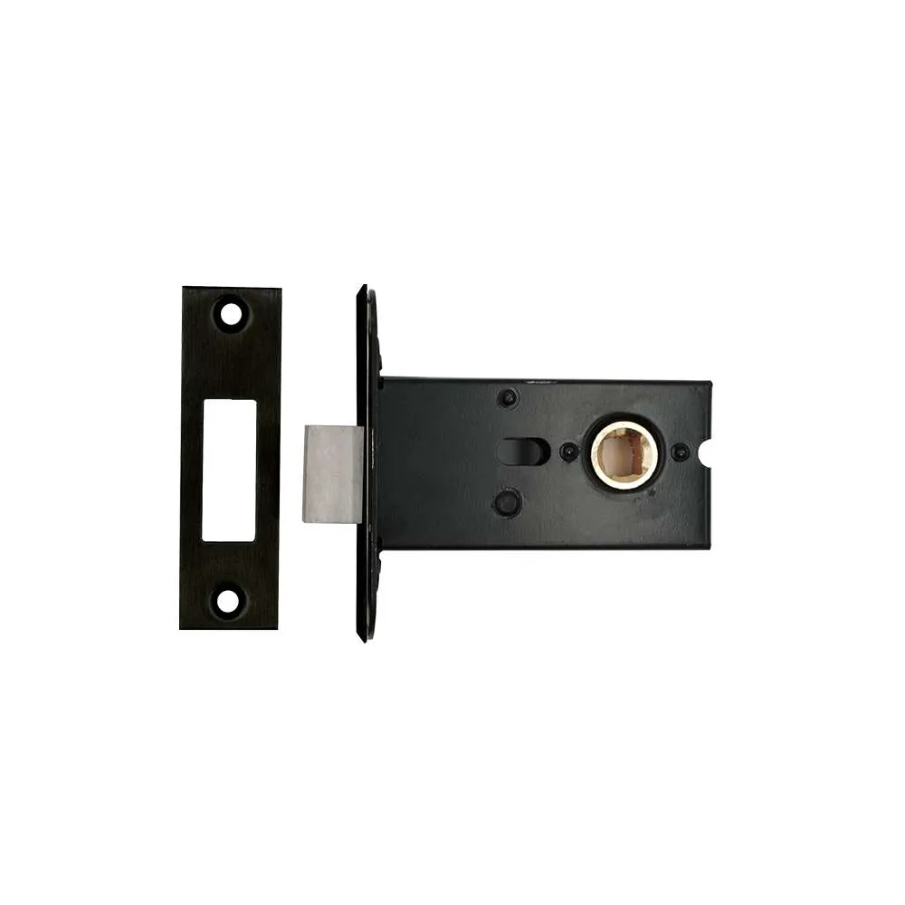 Mortise deadbolt lock_Satin black