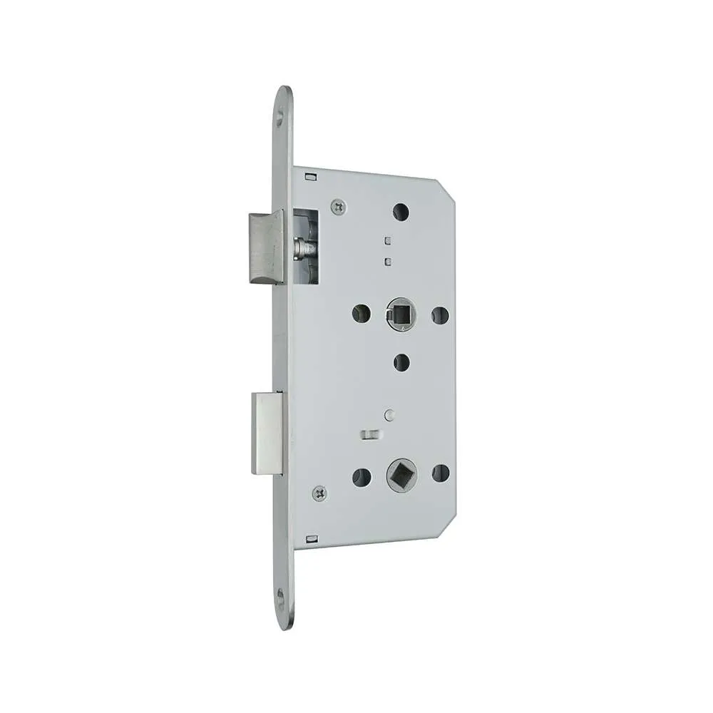 Mortise lock for bathroom door_55/72mm