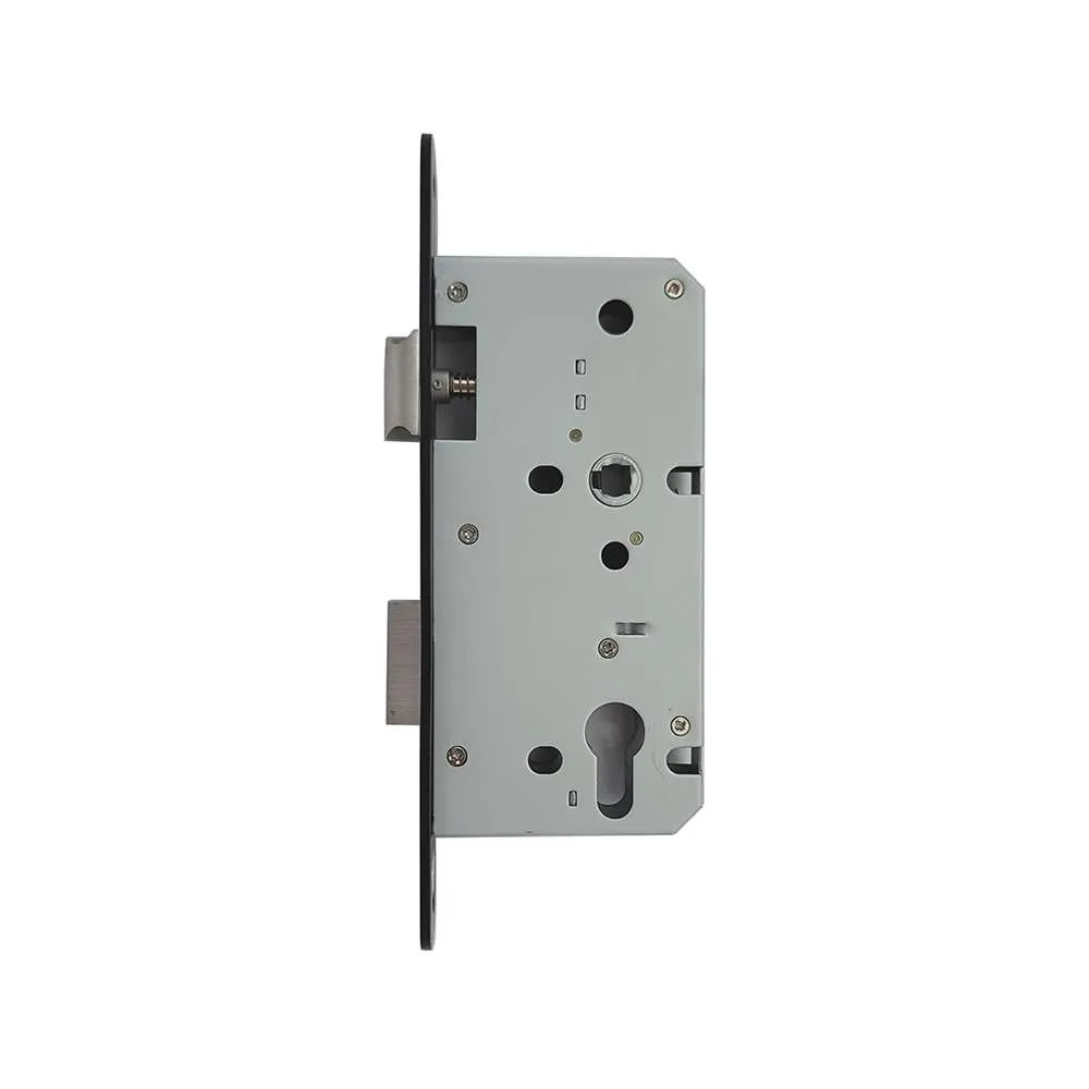 Mortise lock for profile cylinder_55/72mm_Satin black