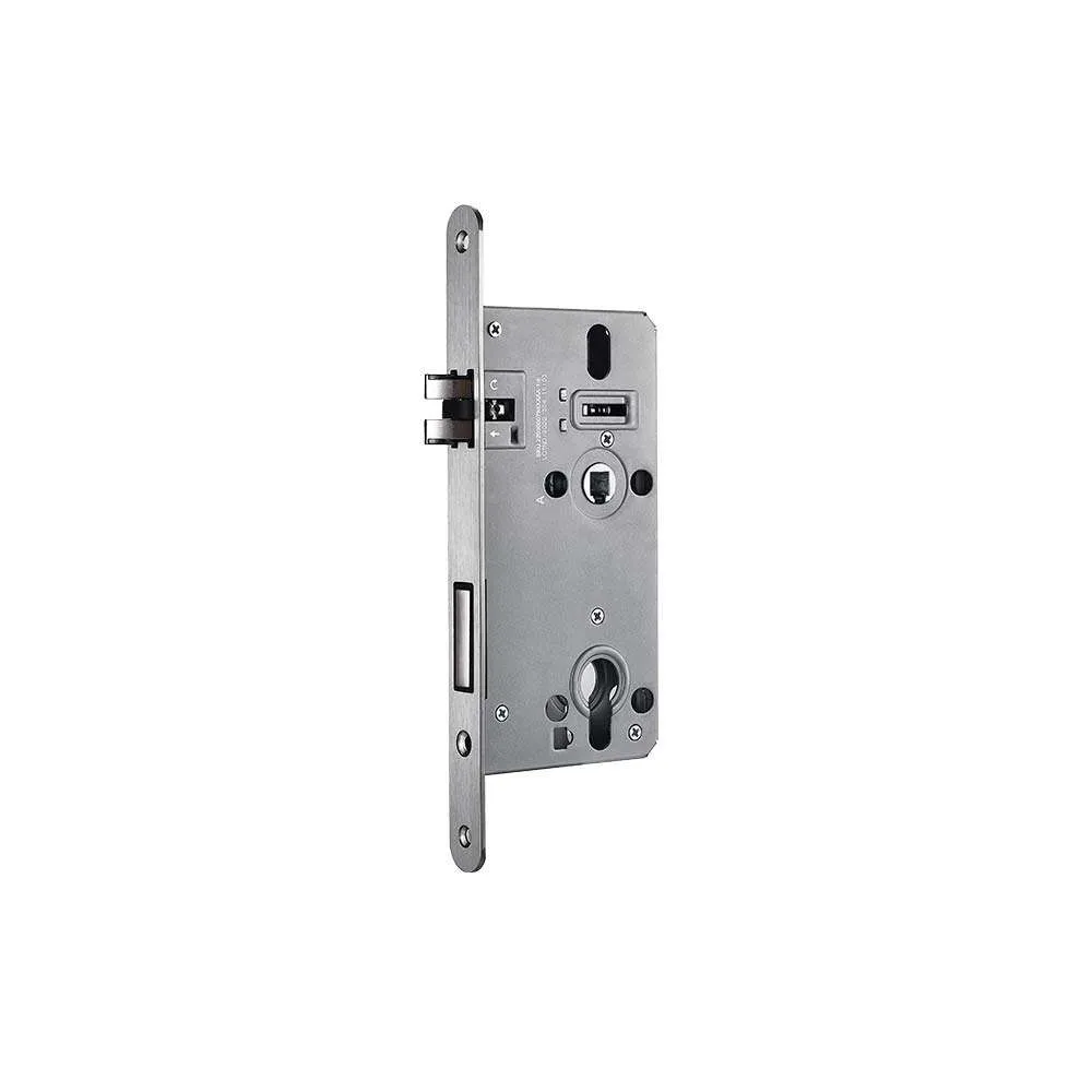 Silent mortise lock for profile cylinder_55/72mm