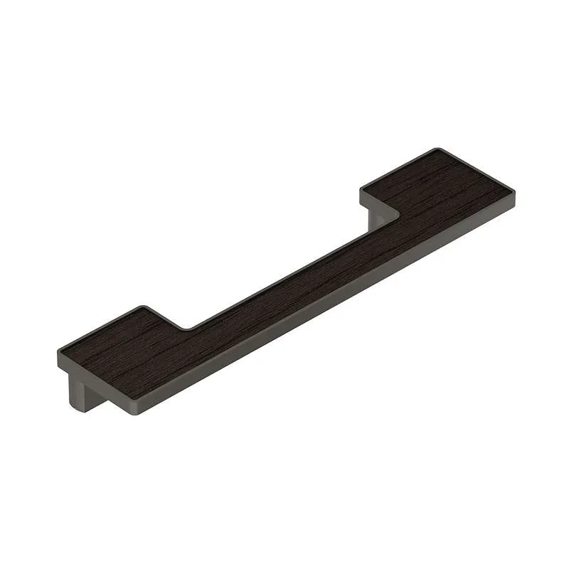Tay Nắm Tủ Đế Màu Nâu Đậm, Décor Màu Vân Gỗ Màu Nâu