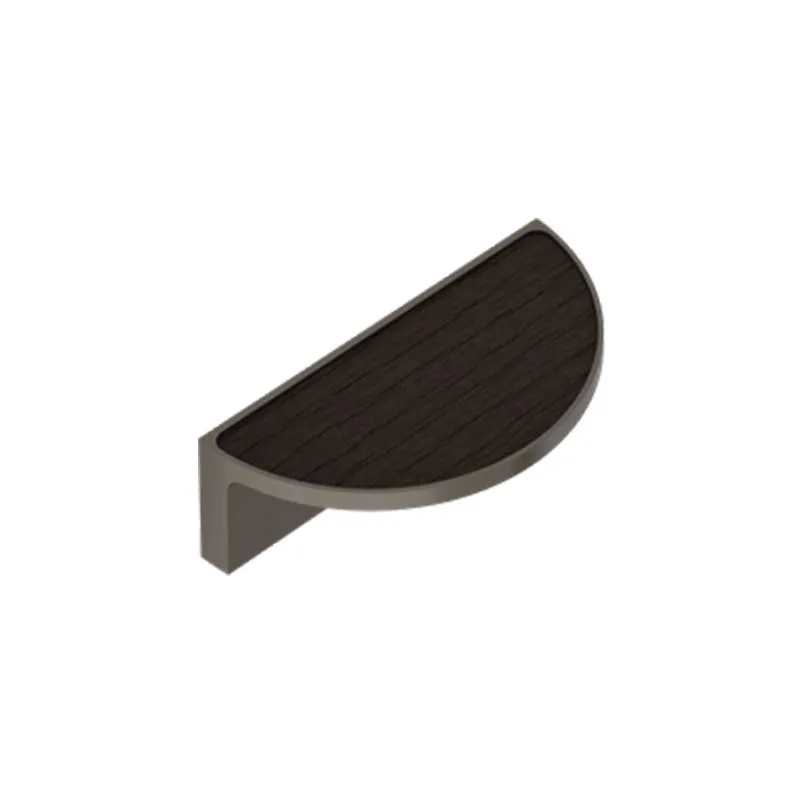 Tay Nắm Tủ Đế Màu Nâu Đậm, Décor Màu Vân Gỗ Màu Nâu