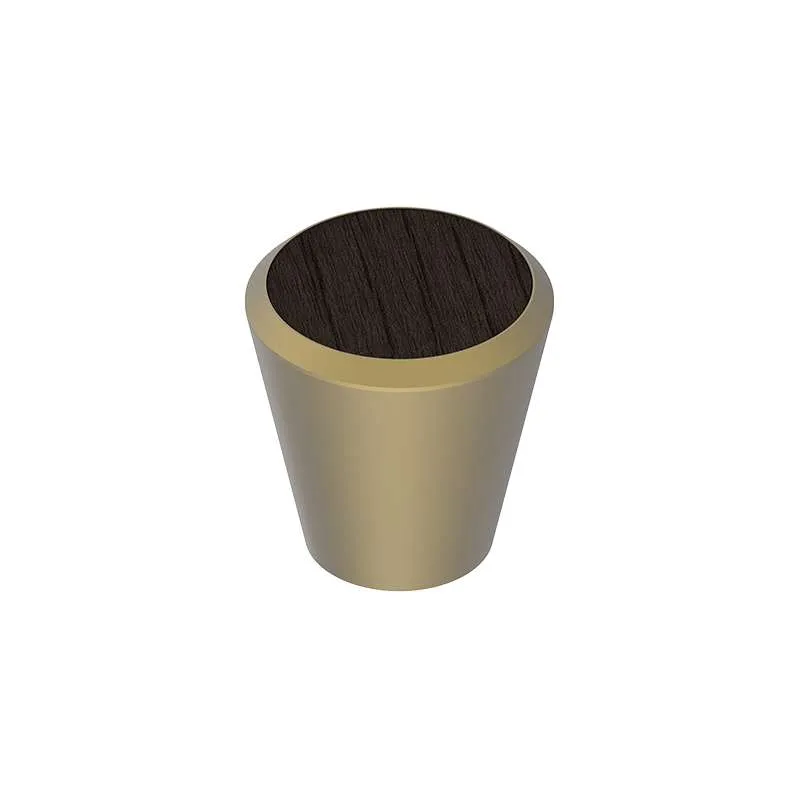 Tay Nắm Tủ Đế Màu Vàng Đồng, Décor Màu Vân Gỗ Màu Đen