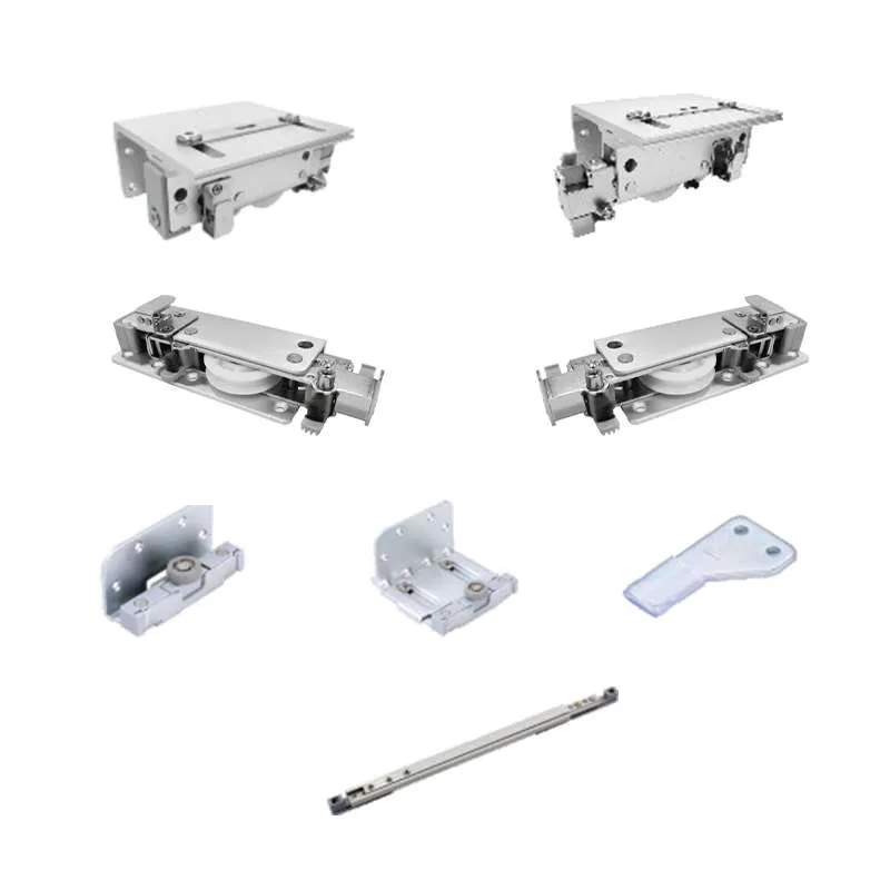 Bộ Phụ Kiện Cửa Trượt Treo Sdc-3 Series (Trùm Ngoài) 3 Cánh (Trọn Bộ)