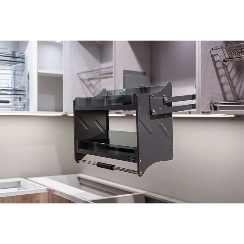 Kệ Nâng Hạ Đựng Đồ Khô 600mm