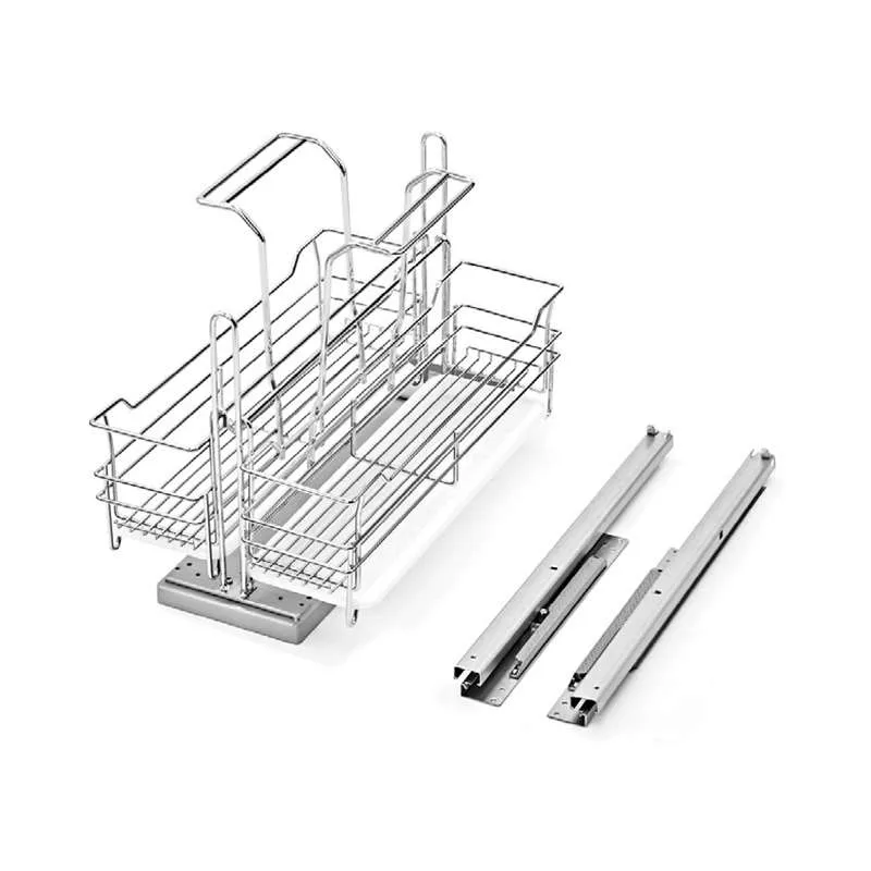 Phụ Kiện Tủ Bếp Với Ray Giảm Chấn