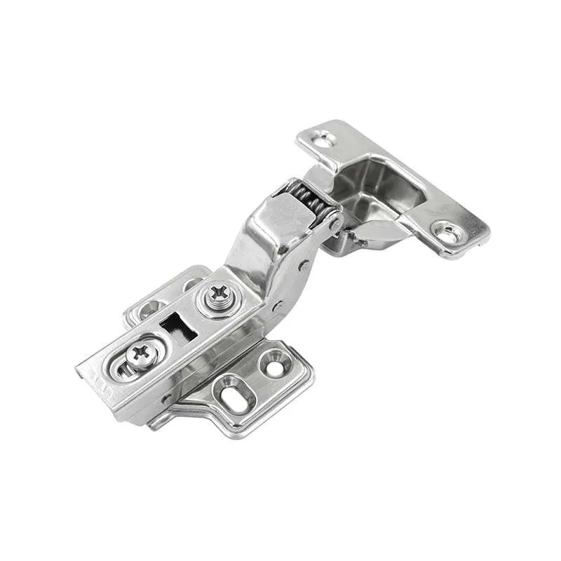 Bản Lề Tủ Đế Cố Định Giảm Chấn 2 Chiều Lọt Lòng Inox 304