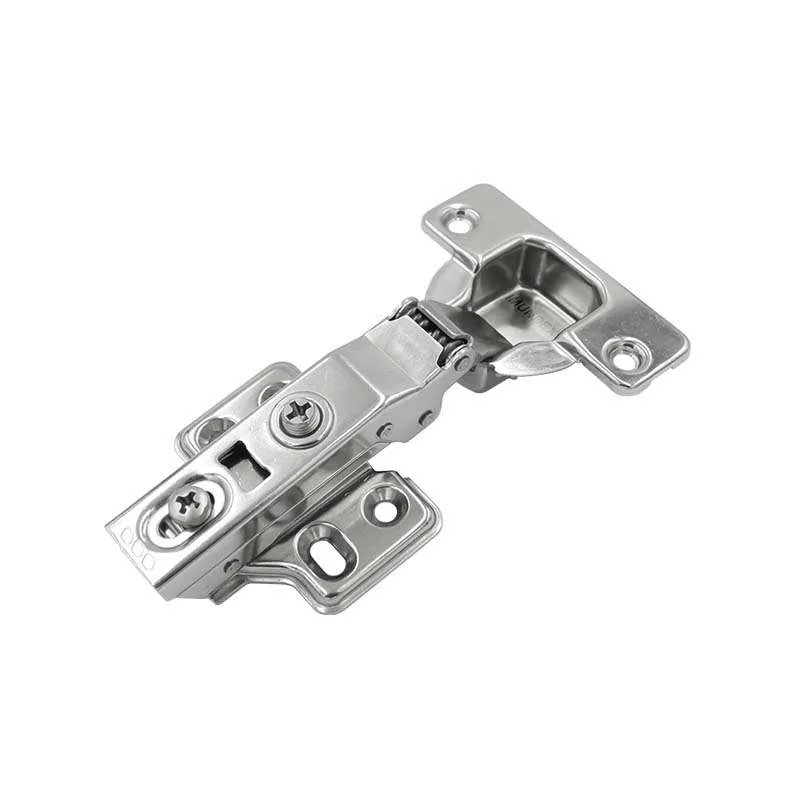 Bản Lề Tủ Đế Cố Định Giảm Chấn 2 Chiều Trùm Ngoài Inox 304