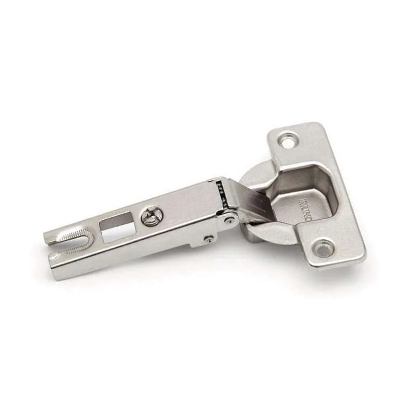 Bản Lề Tủ Lắp Trượt Không Giảm Chấn Lọt Lòng Màu Niken Mờ