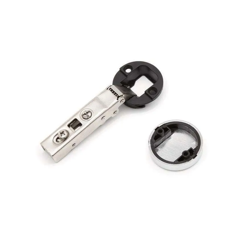 Bản Lề Tủ Lắp Cài Giảm Chấn 2 Chiều Cho Cánh Kính Trùm Nửa