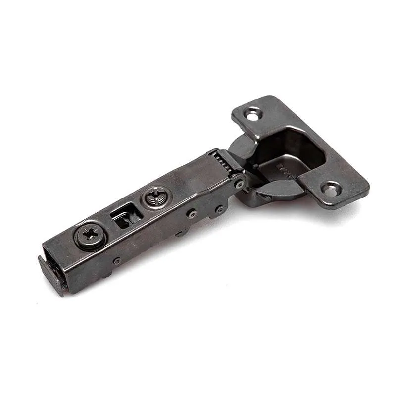 Bản Lề Tủ Lắp Cài Giảm Chấn 2 Chiều Trùm Ngoài Màu Đen
