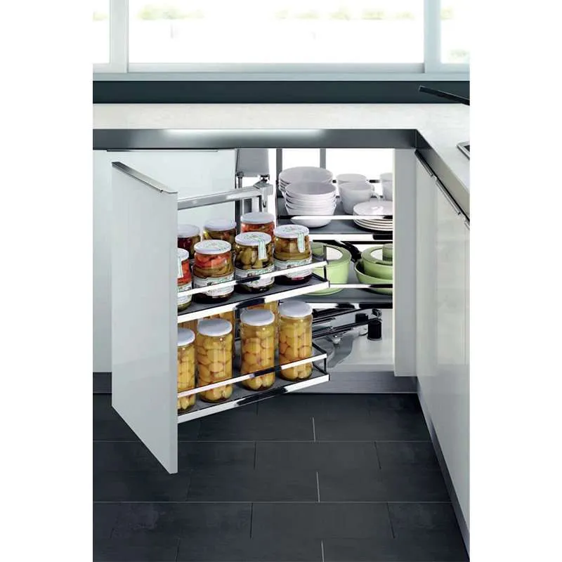 Kệ Góc Xoay Mở Trái