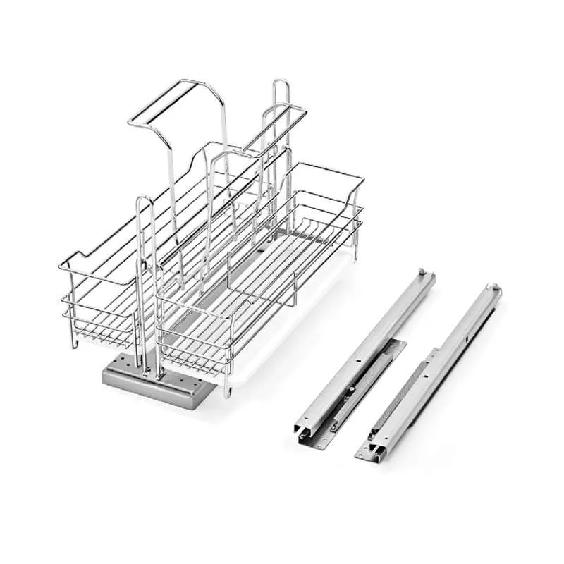 Phụ Kiện Tủ Bếp Với Ray Giảm Chấn