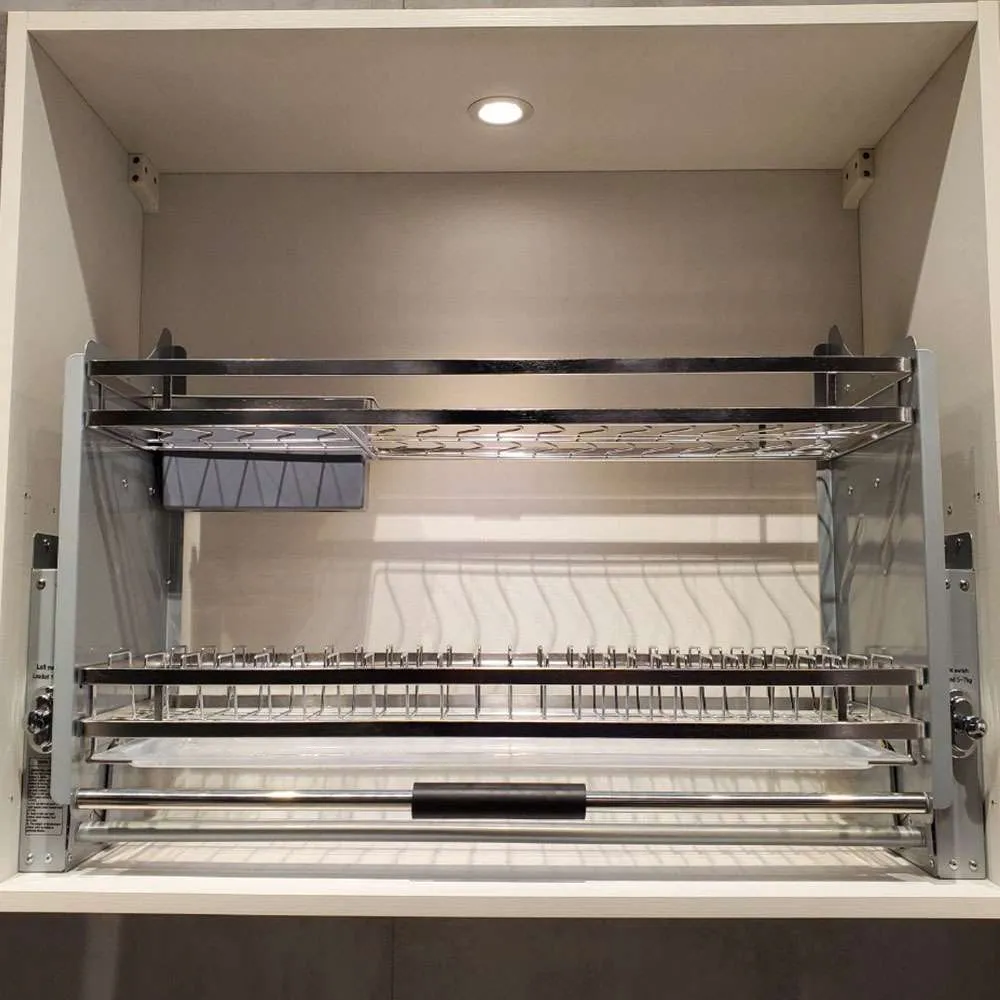 Kệ nâng hạ úp chén dĩa