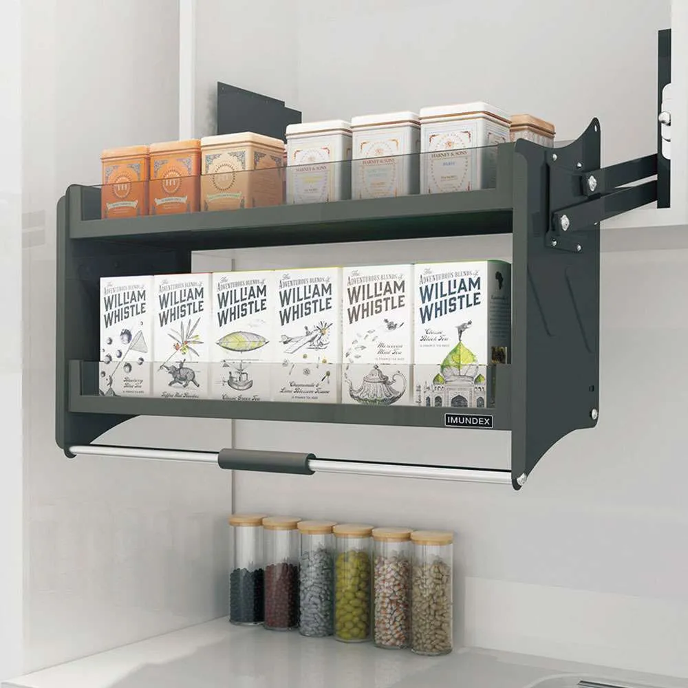 Kệ nâng hạ đựng đồ khô