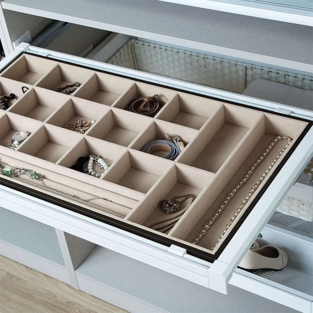 Khay nữ trang, có ray giảm chấn