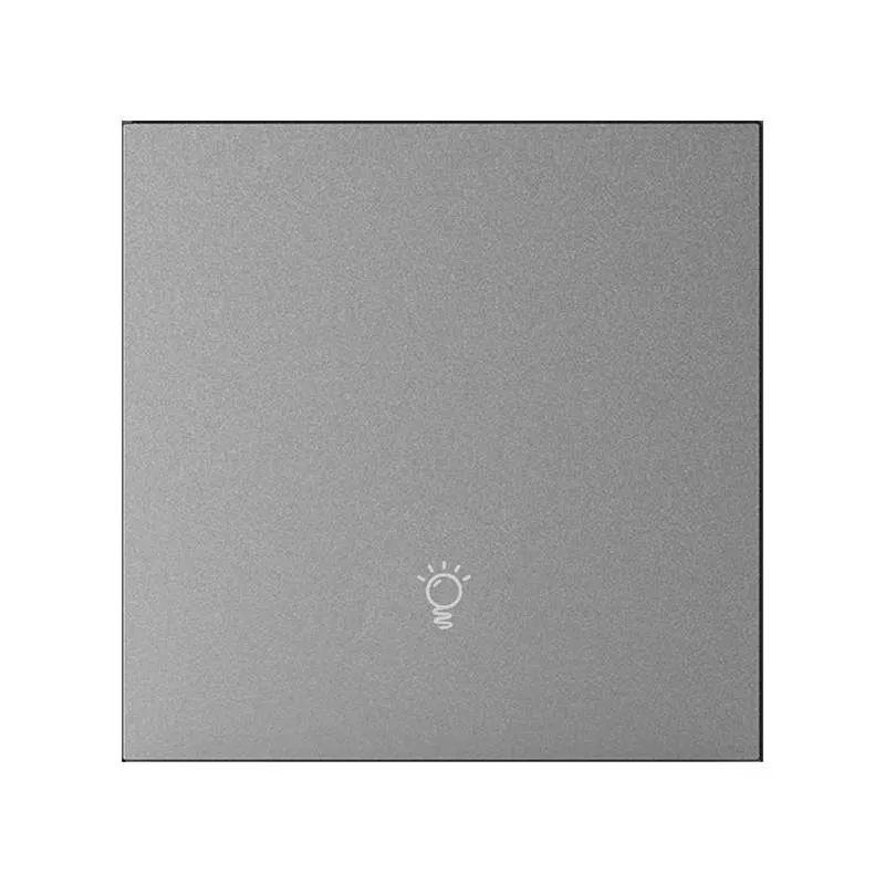 Công Tắc Zigbee Loại Nút Nhấn 1 Phím Màu Xám