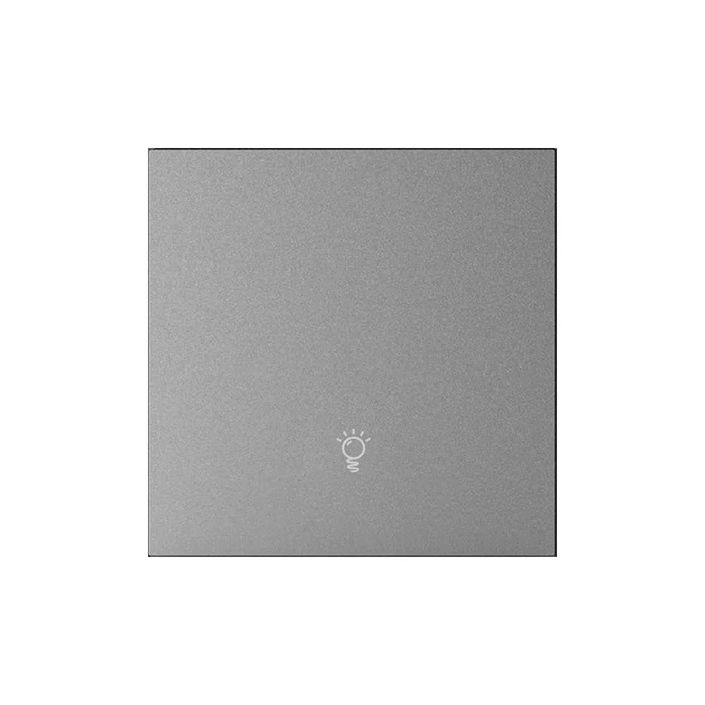 Công tắc zigbee loại nút nhấn, 1 phím, màu xám